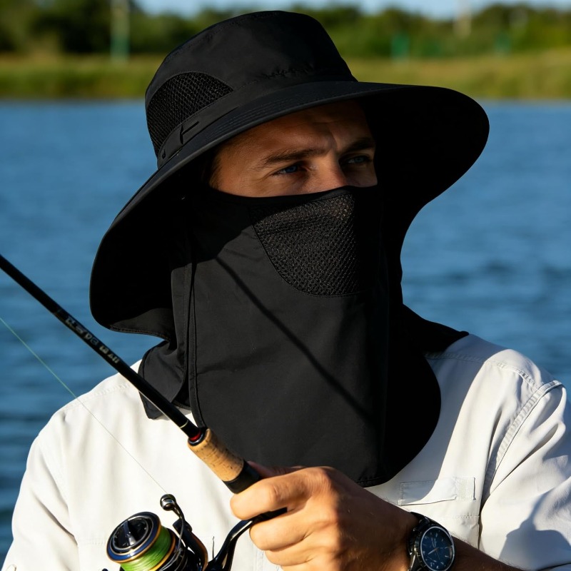 Fishing Mask Sun Protection - UV Protection Outdoor Sun Hat for