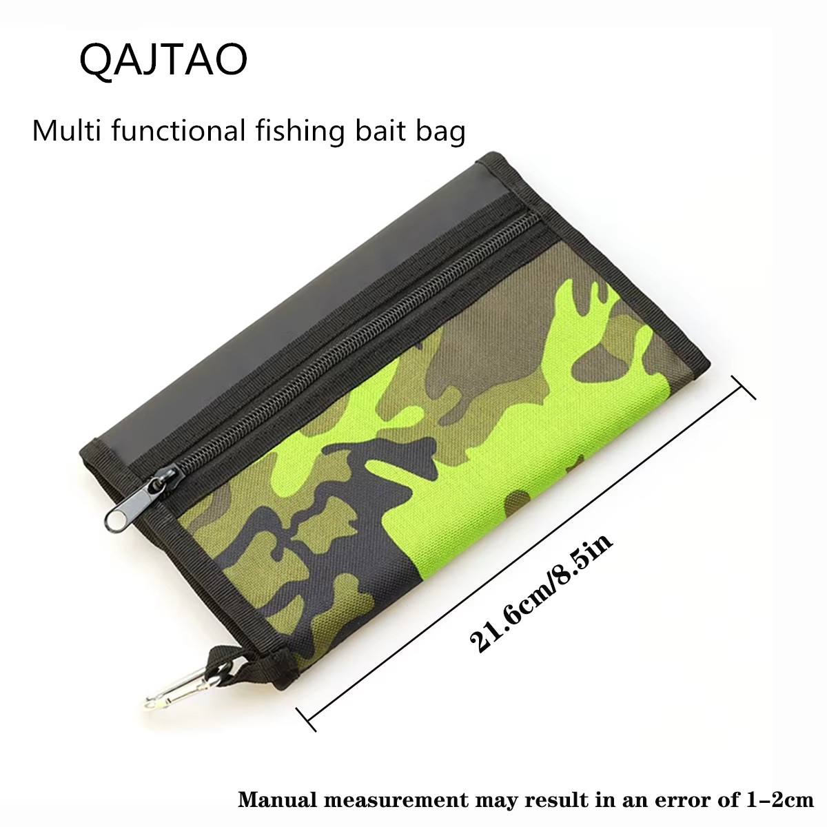 Fishing Bag Waterproof - QAJTAO Luya Fake Bait Bag Soft