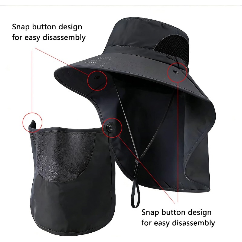 UV Protection Outdoor Sun Hat  - Fishing Mask Sun Protection recension och pris