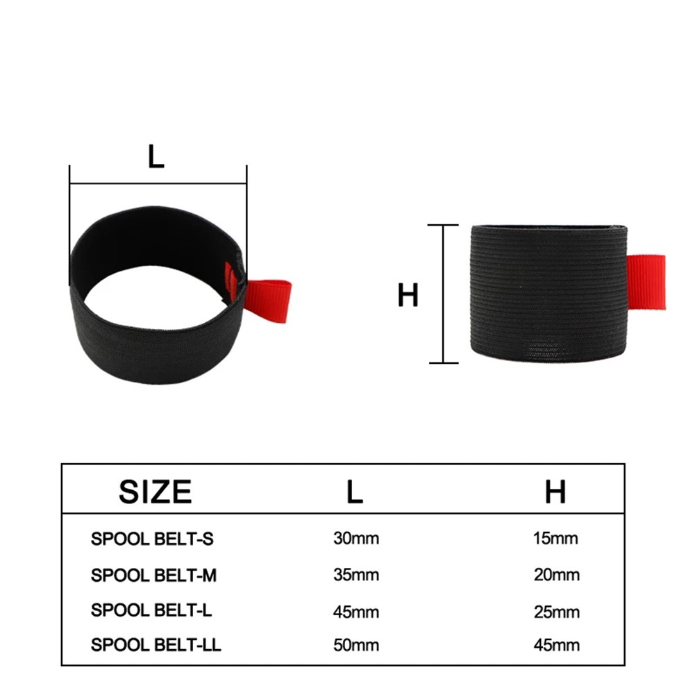 4Pcs/Pack Fishing Spool Belts  - Fishing Belt recension och pris