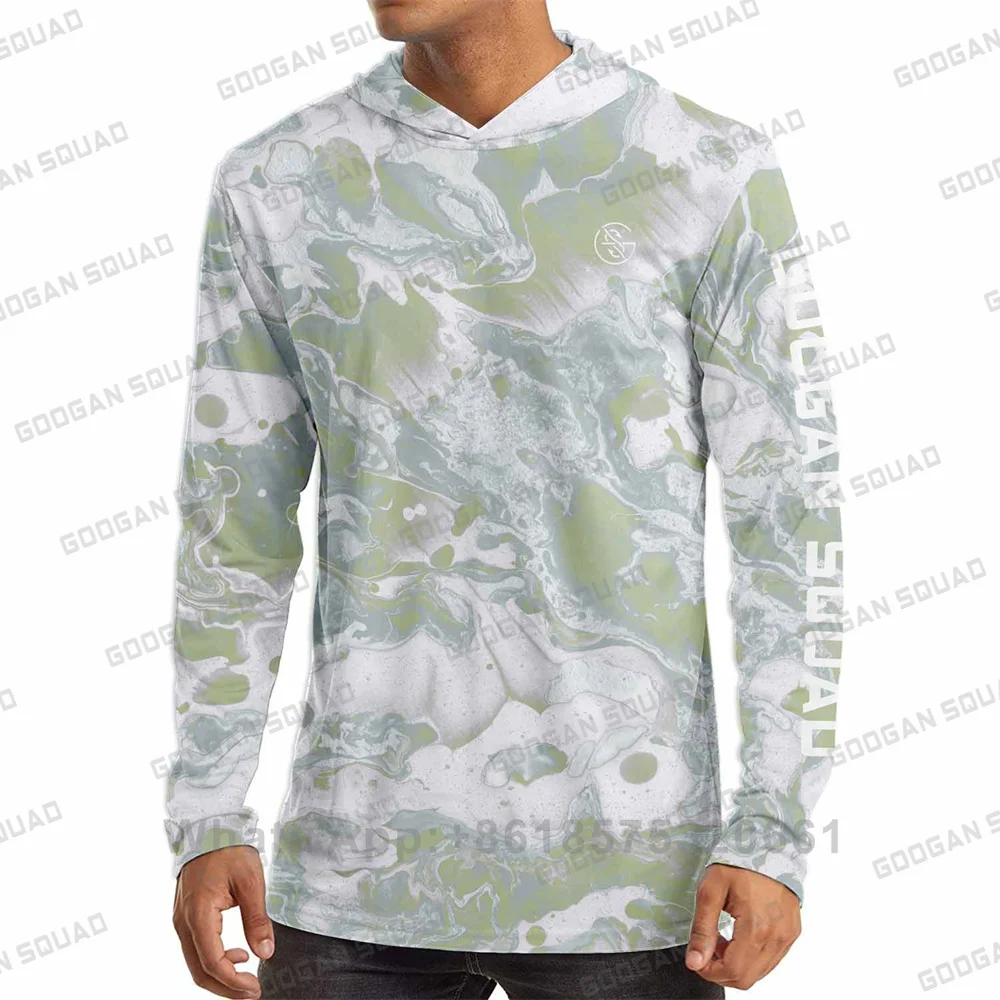 GOOGAN SQUAD Men's Long Sleeve - Fishing Shirt Uv Protection recension och pris