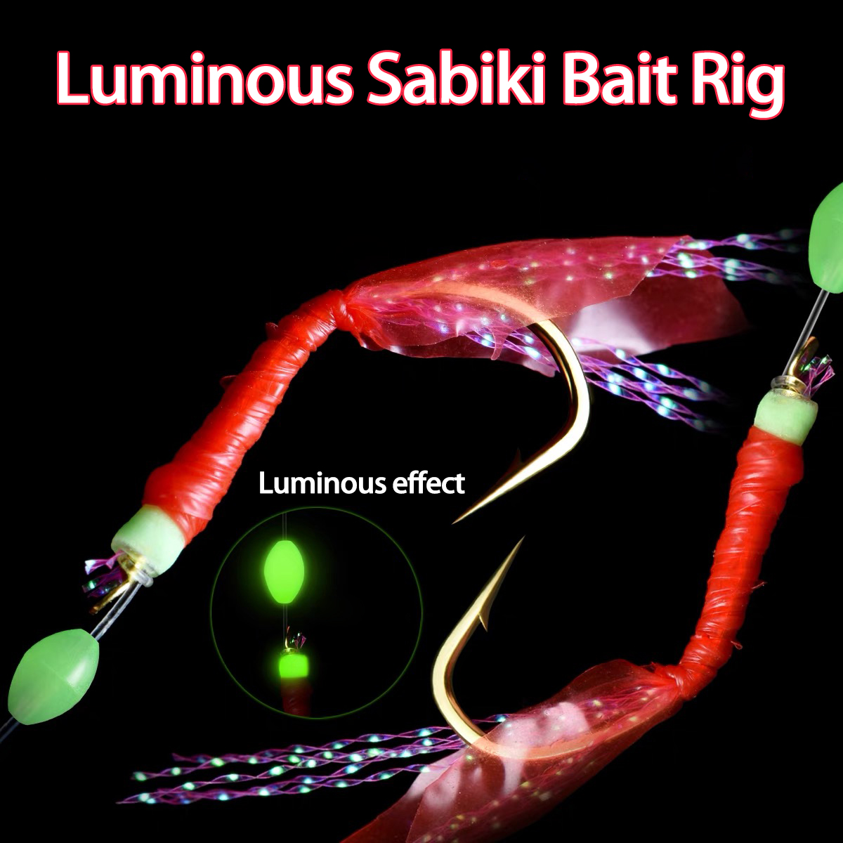 8Packs Sabiki Bait Rig Size 4- - Fishing Belt recension och pris