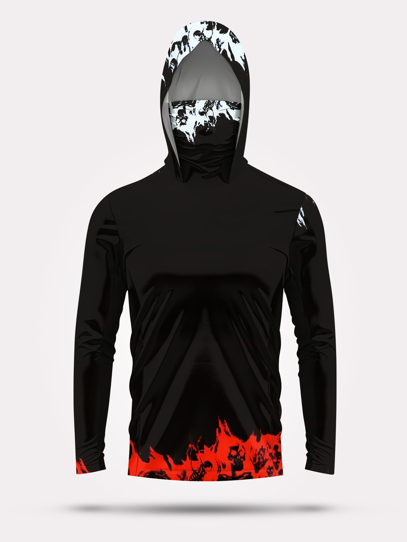 Men Hood Fishing Shirt long sl - Fishing Hoodie recension och pris