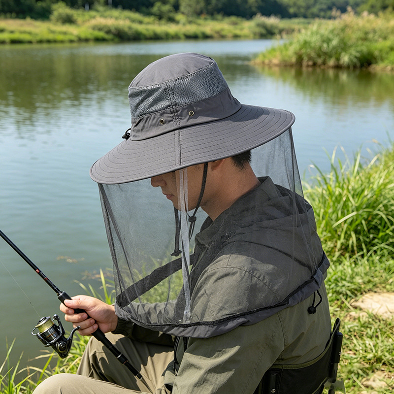 Outdoor Men's Mosquito-Proof F - Fishing Hat recension och pris