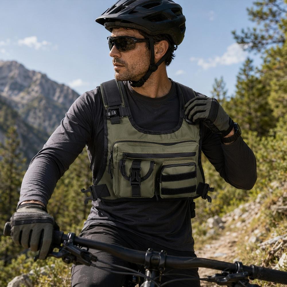 Multi Pocket Outdoor Tactical  - Fishing Vest recension och pris