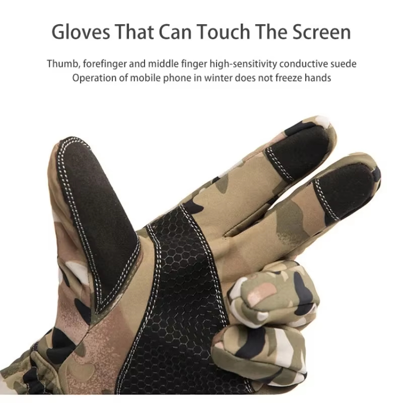 Tactics Outdoors Camouflage Hu - Fishing Gloves recension och pris