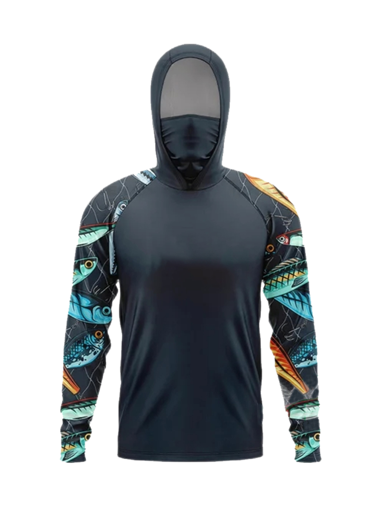 New outdoor fishing shirt, sun - Fishing Mask Sun Protection recension och pris